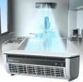 GENERIC Climatiseur Portable Avec Chargement Sans Fil – Installation Murale Pour Cuisine, Chambre à Coucher Et Bureau