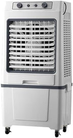 GENERIC Refroidisseur évaporatif Portable Oscillant à 120° Avec Réservoir De 40L, Ventilateur De Climatiseur à 3 Vitesses Pour Les Grandes Pièces, Usine, Utilisation En Plein Air, Refroidissement Industriel F