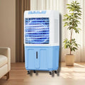 GENERIC Refroidisseur D'air évaporatif 40L, Refroidisseur De Marais Portable Sans Fenêtre Avec Oscillation à Distance Et 120 °, Ventilateur De Sur Pied De 3 Vitesses Pour Le Refroidissement Extérieur Intérieu