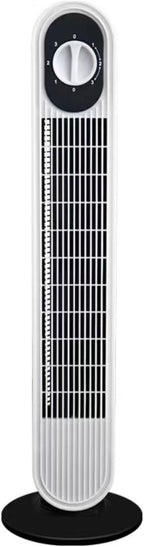  Ventilateur De Tour Sans Lame Silencieux 26ft/s Vitesse 30dB Bruit 80 Circulateur D'air Portable Oscillant Pour Le Camping De Bureau De Chambre Avec Poignée