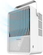  Cecotec Climatiseur Portatif EnergySilence 600 DeskChill Rotate, Capacité De 500 Ml, Contrôle Tactile, 4 Vitesses, Oscillation à 70°, Minuterie Et AutoOff, Éclairage LED