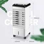  Refroidisseur D'air Pour Climatiseur Portable De Bureau à Domicile, Refroidisseur D'espace Mobile, Climatisation Super Silencieuse, Ventilateur De Tour Oscillant, Purificateur D'humidificateur De Ven