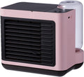  DieffematicKTY Climatiseur Mobile Air Conditioning Air Cooler Negative ION Air Cooler Mini Three-Speed Mode Cooling Fan Charging Home Desktop Air Conditioner (Color : Pink)