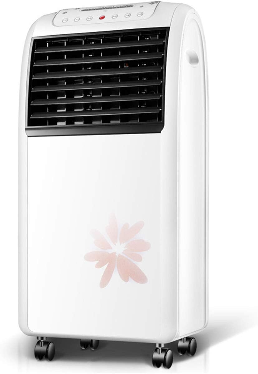 Climatiseur Air Portable Cooler Climatisation Mobile Silencieux Ventilateur Refroidisseur D'air Avec Humidificateur (Blanc)