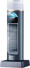  Climatiseur Portable Silencieux, Refroidisseur D'Air Avec Brume Froide, 6 Vitesses, Oscillation 120°, Télécommande, Timer 6 H, Réservoir D'Eau, Pour Chambre, Bureau, Maison Et Été