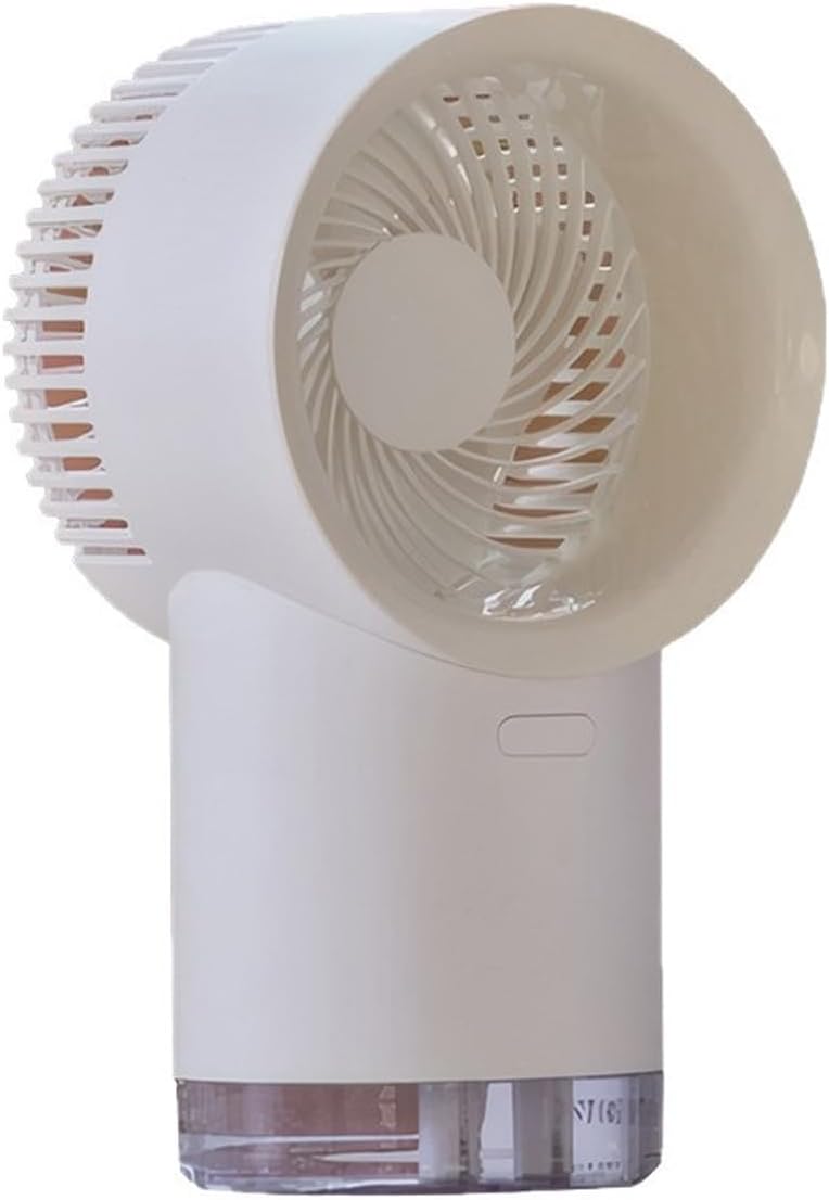 Refroidisseur D ' Air Compact, Rechargeable Par USB, 500ml, 3 Vitesses, Silencieux, Pour Chambre à Coucher, Ventilateur De Table De Voyage Avec Minuterie