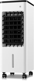 GENERIC Windowless Portable Air Conditioners 9L Evaporative Air Cooler LED Display Portable Cooling Fan Air Purifier 3 Speeds 90°Oscillating 8H Timer Cooling AC Unit Humidifier For Home Office Bedro