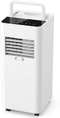  Climatiseur Portable 7000 BTU Pour Les Chambres Jusqu'à 300 Sq.ft, Unité De Climatisation Intelligente Avec Télécommande, Refroidissement Rapide, Déshumidificateur, Mode De Sommeil Silencieux, Kit De