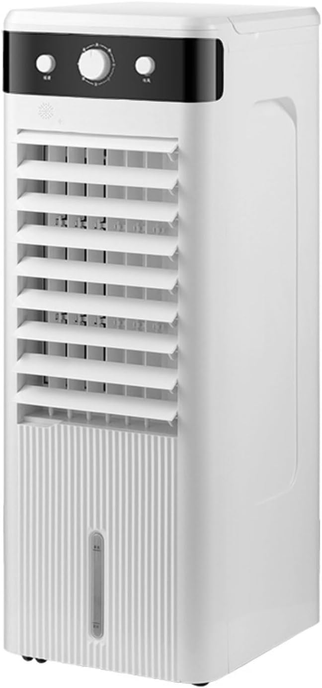 GENERIC Climatisation Portable Avec Réservoir 5L, 3 Vitesses Et Minuteries, Refroidisseur D'évaporation Silencieux Pour La Chambre, Le Bureau, Le Camping - Refroidissement Efficace Sans Tuyau, Télécommande Et