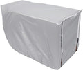  Couvercle De Climatiseur, 94 X 40 X 73cm Couvercle Polyester Argenté Universel Anti-Poussière Étanche Anti-Soleil Anti-Neige Pour Unité Extérieure (3 Tailles Disponibles)
