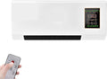  Climatisation 2-en-1 Chauffage De Refroidissement, Unité De Mini-mur Divisé Super Silencieux Avec Télécommande, Portable Sans Foret Installable, Idéal Pour La Chambre De Bureau Maison Économie D'énerg