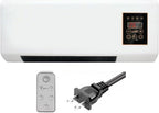  Ventilateur De Refroidissement Mural 2-en-1 Climatiseur Portable, Plug & Play D'économie D'énergie, Refroidisseur D'air Silencieux Pour La Chambre De Bureau à Domicile, Blanc 54x20cm
