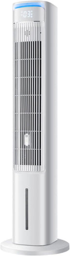 GENERIC Ventilateur De Refroidisseur D'air Portable Avec Réservoir 5L, 3 Vitesses, 12H Minuterie, 80 Oscillation.Refroidisseurs De Marais D'évaporation Silencieux Pour Chambre à Coucher, Bureau.Unité De Clima