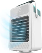  Cecotec Climatiseur Portatif EnergySilence 600 DeskChill Rotate, Capacité De 500 Ml, Contrôle Tactile, 4 Vitesses, Oscillation à 70°, Minuterie Et AutoOff, Éclairage LED