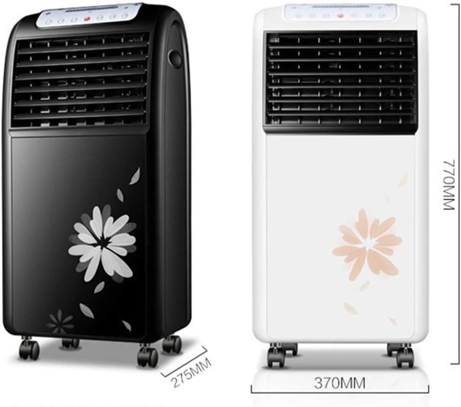  Climatiseur Air Portable Cooler Climatisation Mobile Silencieux Ventilateur Refroidisseur D'air Avec Humidificateur (Blanc)