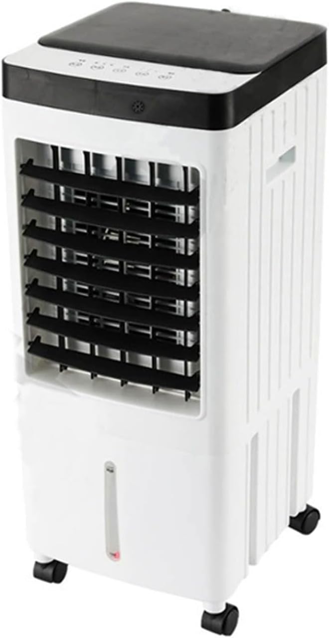 GENERIC Climatiseur Portable/petit Rafraîchisseur D'air : 3 Vitesses Réglables, Minuterie 7 H, Facile à Déplacer (pour Chambres, Bureaux, Etc.)