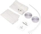  HOOMEE Tissu D’Isolation Pour Fenêtre à Pivot Central Avec Un Périmètre Allant De 381cm à 460cm - Pour Climatiseur Mobile Et Sèche-Linge - Adapté à Toutes Les Unités Mobiles De Climatisation