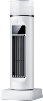  Climatiseur Portable Silencieux, Refroidisseur D'Air Avec Brume Froide, 6 Vitesses, Oscillation 120°, Télécommande, Timer 6 H, Réservoir D'Eau, Pour Chambre, Bureau, Maison Et Été