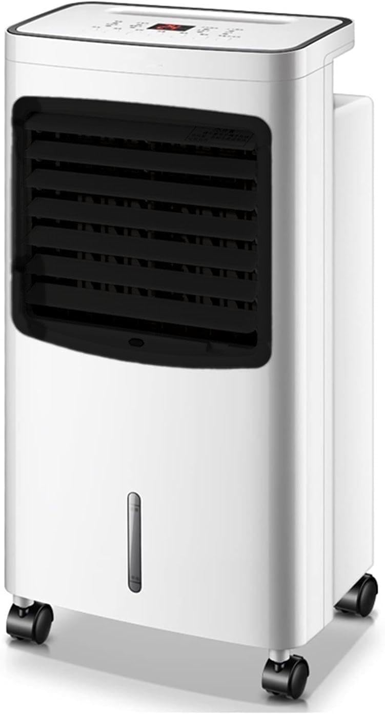 GENERIC Refroidisseur évaporatif Portable Avec Télécommande, Climatiseur économiseur D'énergie Pour La Maison, Ventilateur De Brium Silencieux, Conception Légère Compacte Pour Le Bureau De La Pièce, Vitesse R