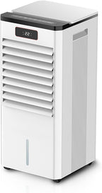  Climatiseur Mobile, 3 En 1 Rafraichisseur D'air Silencieux Sans Évacuation Avec 10L Large Réservoir D'eau, 3 Vitesses, 60°Oscillation, Climatiseur Portable