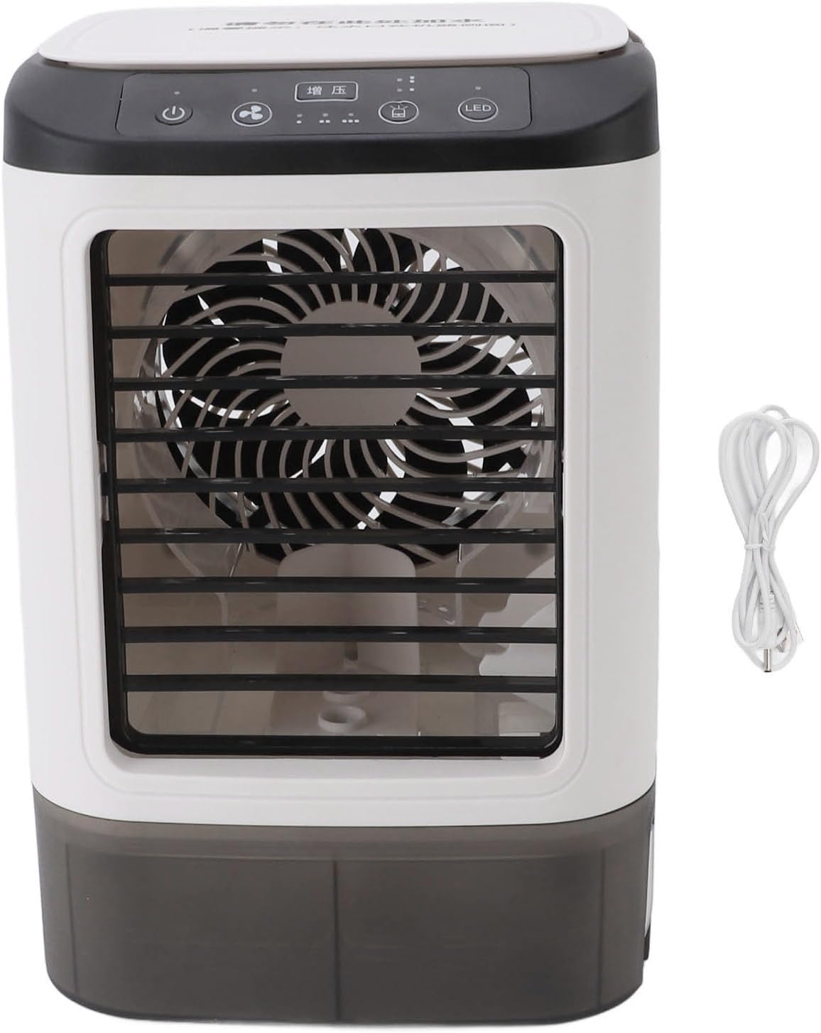  Climatiseur USB 12 W Humidificateur Et Brumisateur R Frig Rant Portable Avec R Servoir 900 Ml Pour Maison Et Bureau