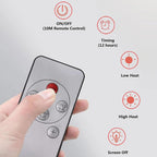  Climatisation 2-en-1 Chauffage De Refroidissement, Unité De Mini-mur Divisé Super Silencieux Avec Télécommande, Portable Sans Foret Installable, Idéal Pour La Chambre De Bureau Maison Économie D'énerg