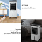 GENERIC Climatiseur Portable/petit Rafraîchisseur D'air : 3 Vitesses Réglables, Minuterie 7 H, Facile à Déplacer (pour Chambres, Bureaux, Etc.)