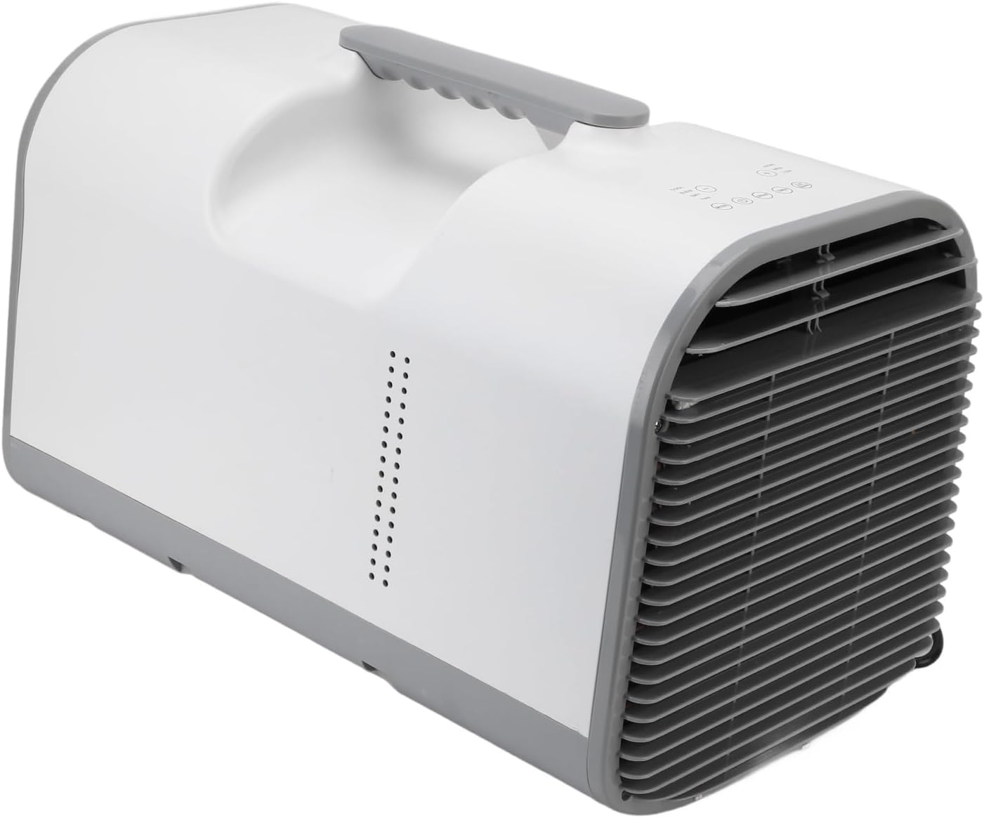 Zerodis Climatiseur Portable 4 500 BTU à Commande Vocale, Refroidissement Intelligent Pour 1,8 à 15 M² Avec Télécommande, économie D'énergie à Faible Bruit Pour Camping, (Prise UE 220V)