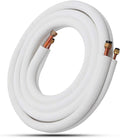  1/2 / 3M Isolant Cuivre - Aluminium Tube Hybride Split 5/8 '' 3/8 '' Air Conditioning Pipeline Connect Pair Coil - 1M Français Méthode