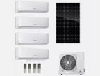 GENERIC Onduleur Solaire 42000BTU Multi 24k Zones Split Climatiseur Et Chauffage – 2 Zones
