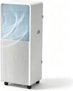  Unité De Climatisation Portable 10000 BTU, Refroidissement Et Déshumidificateur Efficace Sur Le Fait De L'énergie Pour Les Chambres Jusqu'à 500 Pieds Carrés, Fonctionnement Silencieux Avec Télécommand