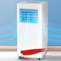  Unité De Climatisation Portable Avec Ventilateur Déshumidificateur 7000BTU Smart Cooling Pour La Chambre à Coucher Fonctionnement Silencieux Facile Setup Sleep Mode Window Kit Inclus