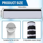  Housse Isolante Pour Climatiseur - Housse De Protection Pour Tuyau D'Évacuation D'Air - Manchon Imperméable Avec 3 Bretelles De Serrage Pour Protection De Conduit D'Évacuation