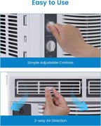 GENERIC Climatiseur Portable, Déshumidificateur à Refroidissement Rapide Pour Chambre Et Cuisine, Moustiquaire Incluse, Idéal Pour Les Résidences étudiantes, Les Airconditioning+1.2mtent