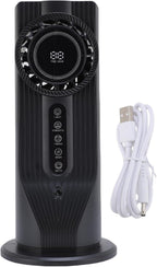  Refroidisseur D'air, Humidificateur, Ventilateur De Climatiseur Portable à Refroidissement Rapide, Pour Bureau, Dortoir, Alimenté Par USB, Gris, 12,8 Pouces, Pour Petit Espace