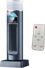 GENERIC Ventilateur De Climatisation – Climatiseur Portable, Humidificateur à Vitesses Réglables Par évaporation, Gadgets Cool Avec Minuterie Et Télécommande, Refroidisseur D'espace Sans Pales Pour La Maison