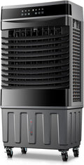 GENERIC Climatiseur Portable, Unité De Climatisation Avec Réservoir D'eau Et Minuterie De 12 Heures, Refroidisseur D'air Par évaporation Pour Chambre, Usine, Bureau