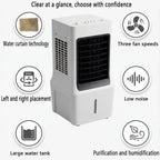 GENERIC Climatiseur Portable Avec Oscillation à 60°, Refroidisseur Par évaporation Sans Conduit, Refroidisseur Silencieux Pour Intérieur/extérieur, Ventilateur De Refroidissement Pour Chambre à Coucher Et