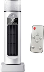 GENERIC Ventilateur De Climatisation – Climatiseur Portable, Humidificateur à Vitesses Réglables Par évaporation, Gadgets Cool Avec Minuterie Et Télécommande, Refroidisseur D'espace Sans Pales Pour La Maison