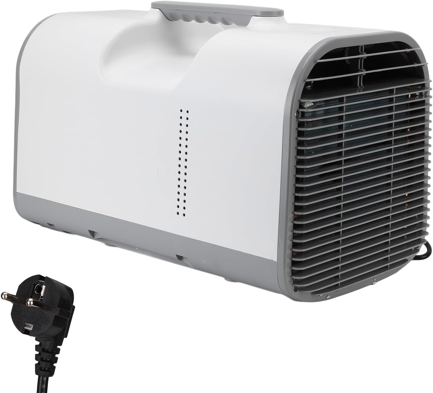 Zerodis Climatiseur Portable 4 500 BTU à Commande Vocale, Refroidissement Intelligent Pour 1,8 à 15 M² Avec Télécommande, économie D'énergie à Faible Bruit Pour Camping, (Prise UE 220V)