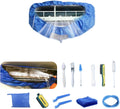  Kit De Nettoyage En Profondeur Pour Le Nettoyage De Climatiseur, Sac De Nettoyage De Climatiseur Avec Tuyau D'eau (13 Pièces, Grand, Bleu Ciel)