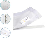 HOOMEE 400CM Tissu De Calfeutrage Pour Fenêtres Pour Climatiseur Mobile Et Sèche-Linge - Fonctionne Avec Toutes Les Unités De Climatisation Mobiles, Installation Facile
