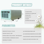 GENERIC Climatiseur Portable, 2200 BTU, Refroidissement Et Déshumidification Rapides, Faible Consommation D'énergie Pour Une Utilisation En Intérieur/extérieur