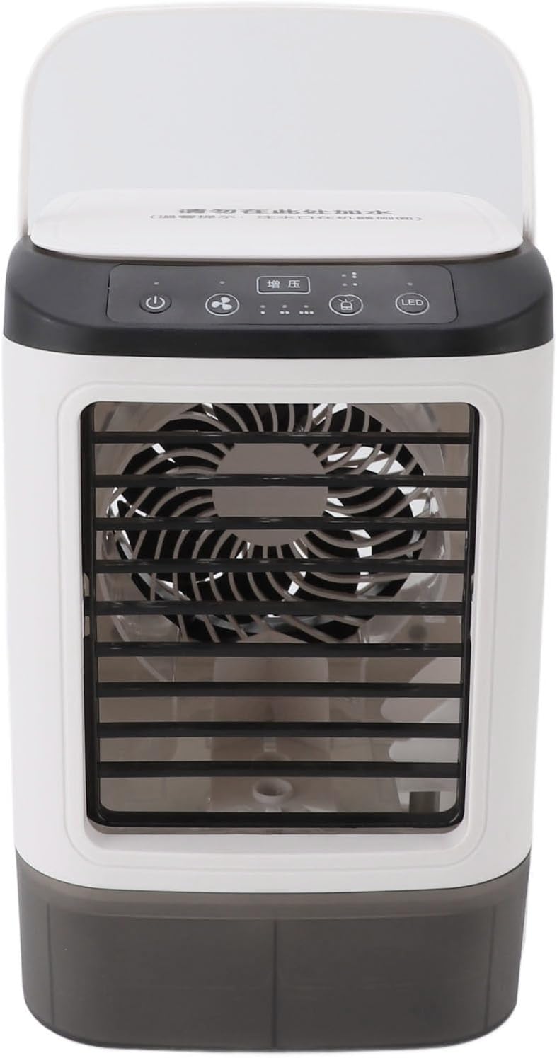  Climatiseur USB 12 W Humidificateur Et Brumisateur R Frig Rant Portable Avec R Servoir 900 Ml Pour Maison Et Bureau