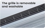 GENERIC Refroidisseur D'air De Brumisation Mural (6000mAh Alimenté Par Batterie) Avec Télécommande Et Ventilateur De Refroidissement Rapide; Adapté Aux Bureaux, Aux Dortoirs Et Aux VR; Dispose D'un Fonctionne
