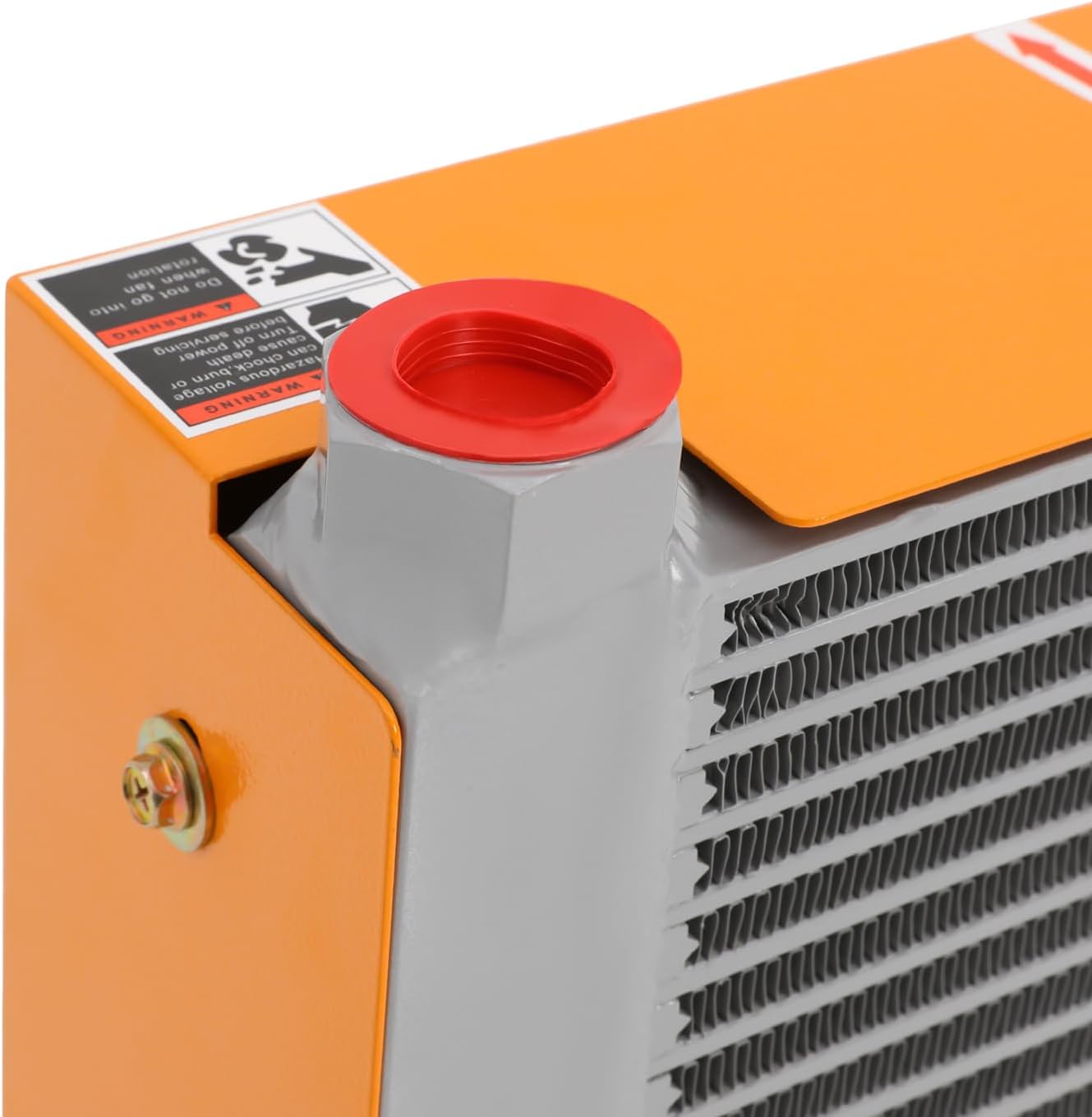  Refroidisseur D'air Hydraulique 12 V Refroidisseur D'huile Refroidi à L'air 120 W 100 L/min Refroidisseur D'huile Hydraulique Avec 6000 Kcal/h Puissance De Refroidissement RC1