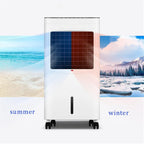 GENERIC Refroidisseur évaporatif Portable Avec Télécommande, Climatiseur économiseur D'énergie Pour La Maison, Ventilateur De Brium Silencieux, Conception Légère Compacte Pour Le Bureau De La Pièce, Vitesse R