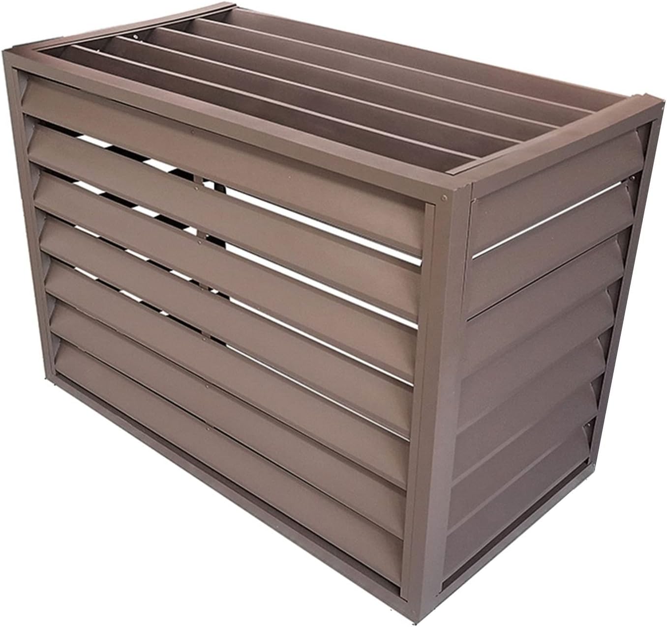  Housse De Protection En Aluminium Pour Mini Climatiseur Split - Protection Extérieure Résistante Aux Intempéries Pour Pompe à Chaleur - Design Durable Et élégant