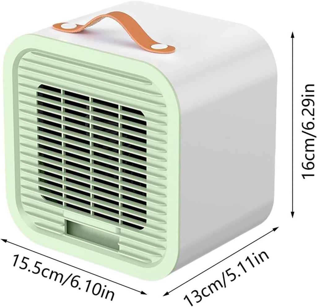  Ventilateur De Climatiseur Portable, 3 Vitesses Rechargeable, Ventilateur De Bureau Pour La Maison, L'extérieur, L'intérieur, Le Camping, La Pêche, Idéal Pour Le Salon, Le Pique-nique, La Voiture, Le