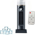 GENERIC Ventilateur De Climatisation – Ventilateurs De Refroidissement Qui Soufflent De L'air Froid | Humidificateur à évaporation Silencieux, 6 Vitesses Oscillantes Sans Pales Avec Télécommande Et Réservoir